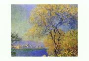 Claude Monet Antibes seen from the Salis Gardens oil painting reproduction